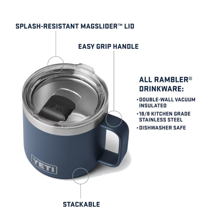 Yeti Rambler 14 oz Mug Stackable 2.0 - Image 4